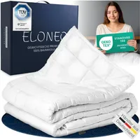 Eloneo Gewichtsdecke Entspannungsdecke & Anti-Stress Therapiedecke, 135x200cm, 9 kg