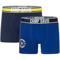 Camp David Boxershorts 2er Pack blau XXL