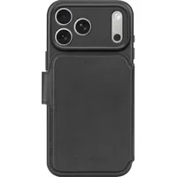 Decoded iPhone 17 Pro Leder Wallet Case schwarz