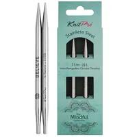 KnitPro Die Mindful Kollektion Austauschbare Nadelspitzen 5" (13cm) |