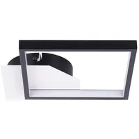 Nowa Deckenleuchte Deckenlampe Wohnzimmerleuchte Schlafzimmerleuchte schwarz L 21,6cm