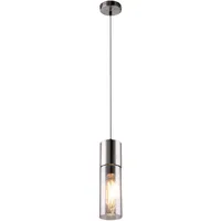GLOBO LIGHTING 1-flg. E27 30 cm rund grau