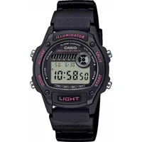 Casio W-220H-1A2VEF Quarzuhr Alarm-Chrono für Damen und Jugendliche