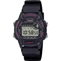 Casio Quarzuhr Alarm-Chrono für Damen und Jugendliche W-220H-1A2VEF