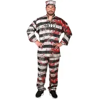 Thetru Bloody Prisoner Kostüm Herren S