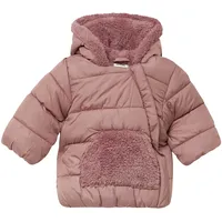 S.Oliver Steppjacke mit Teddyplüsch - pink - 68