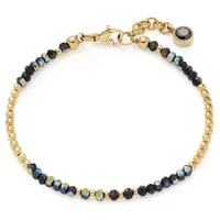 LEONARDO Lola CIAO Armband Edelstahl schwarz 18,5 cm