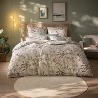 Estella Bettwäsche Alea Mako-Satin B/L: 135x200 cm) - beige