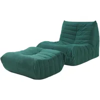 [en.casa] Bodensessel Kodsø Cord 75 x 75 x 90