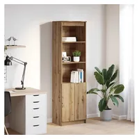 VidaXL Highboard Artisan-Eiche 50x35x180 cm Holzwerkstoff