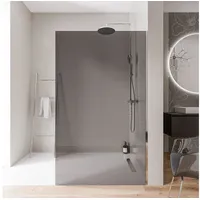 Bernstein Walk-in Bernstein Ex102-1 10mm Nano Graues Glas Edelstahl