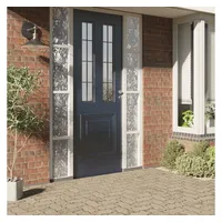 VidaXL Fensterfolie Matt Blumen-Muster 60x500 cm PVC
