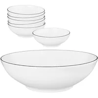 SELTMANN WEIDEN Lido Black Line Schüssel 23 cm+ Dessertschale