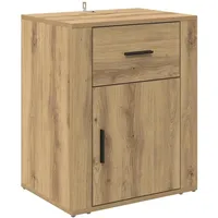 VidaXL Nachtschrank Artisan-Eiche 35 x 50 x 60 cm