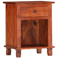 VidaXL Nachtschrank 40 x 30 x 50 cm Akazie/Braun