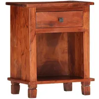 VidaXL Nachtschrank 40 x 30 x 50 cm Akazie/Braun