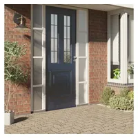 VidaXL Fensterfolie Statisch Matt Grau PVC