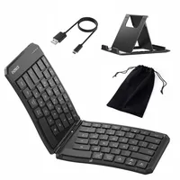 Inateck Faltbare Tastatur für iPad/iPhone/Mac/Android/Windows Schwarz