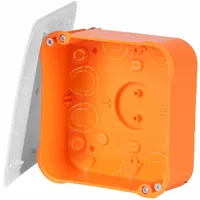 F-Tronic Hohlwand-Abzweigkasten E116, 104x104mm, inkl. Deckel, 1 Stück