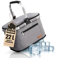 BigDean Kühlkorb 22L bis zu 5 Stunden kühl -