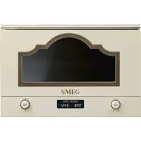 Smeg MP722PO Kompakt-Mikrowelle / Grill 38 cm / Creme