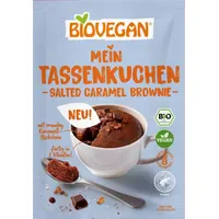 BioVegan Tassenkuchen Salted Caramel Brownie 55 g