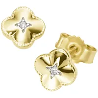 Luigi Merano Ohrstecker gold Gelbgold Zirkonia