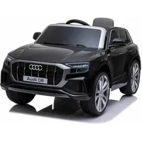 RunRunToys Elektroauto für Kinder Audi Q8 schwarz (12 V)