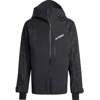 Adidas Terrex Herren Techrock Hybrid Primeknit Climaproof Jacke (Größe