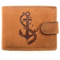 Lemasi Maritime Geldbörse Unisex braun