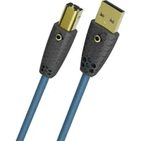 Oehlbach USB-Kabel USB-B Stecker, USB-A Stecker 3 m Petrolblau