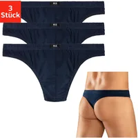 H.I.S. String 3 -teilig marine Größe XL blau -