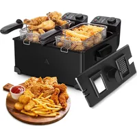 Aigostar Doppelfritteuse 6L schwarz