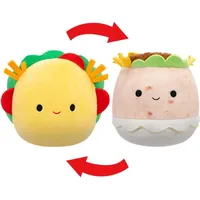 Squishmallows Flip-A-Mallows Kellytoy Tex Taco/Bernardo Burrito