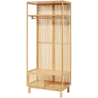 [en.casa] Ypäjä Garderobenständer 187 x 80 x 47 cm