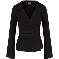 URBAN CLASSICS Ladies Rib Knit Wrapped Cardigan - Gr.: