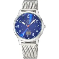Master Time MTGA-10961-32M Herren-Funkuhr Super Power Aviation Blau