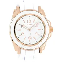 Oozoo weiß Silikon Timepieces Damen Analog-Quarzuhr UOC4916A | Weiß