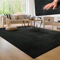 Paco Home - Waschbarer Teppich Wohnzimmer Kurzflor Einfarbiger Moderner