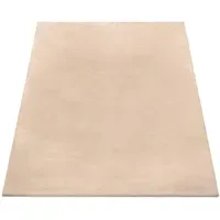 KADIMA DESIGN Teppich Unifarben schmutzabweisend Sand Rechteckig, 200x290 cm,