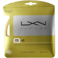 Luxilon 4G 120 Einzelne Tennissaite - Gold - 1.20