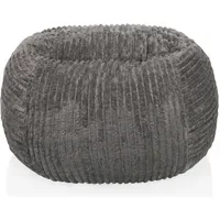Hjh living Sitzsack Sitzolo R Stoff Grau