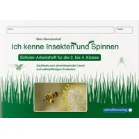 Sternchenverlag Ich kenne Insekten und Spinnen - Schülerarbeitsheft Kl