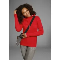 KangaROOS Strickpullover in rot-pink, | Gr. 44/46,