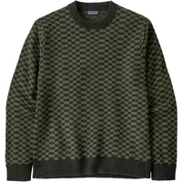 Patagonia Recycled Wool-Blend Herren Pullover (Dunkelgrün XL