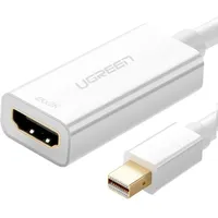 UGREEN 10460 Videokabel-Adapter Mini DisplayPort HDMI (weiblich) weißer Adapter