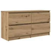 VidaXL Artisan-Eiche TV-Schrank 100x35x54 cm Holzwerkstoff