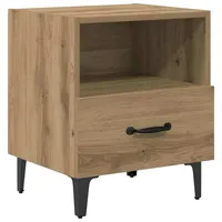 VidaXL Nachtschrank Artisan-Eiche 40 x 35 x 47,5 cm