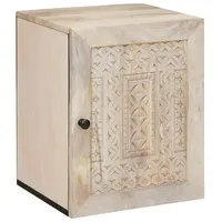 VidaXL Badezimmer Schrank Weiß 38 x 33,5 x 160