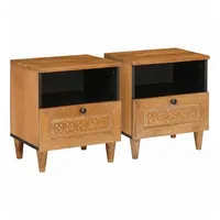 VidaXL Nachttisch 2 pcs 40 x 33 x 46